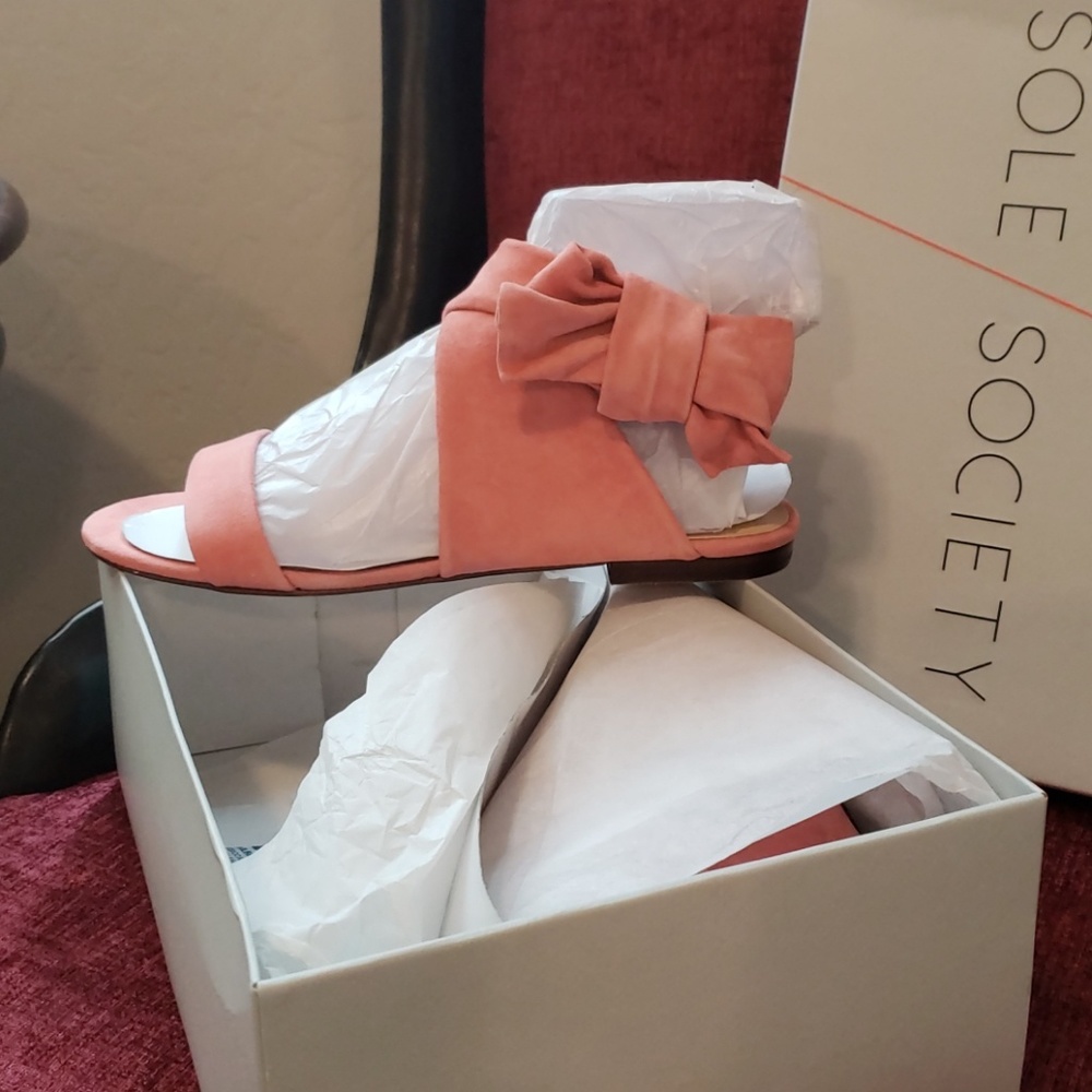 Sole Society –Calynda Bow Ankle Wrap 7 - Picture 3 of 7